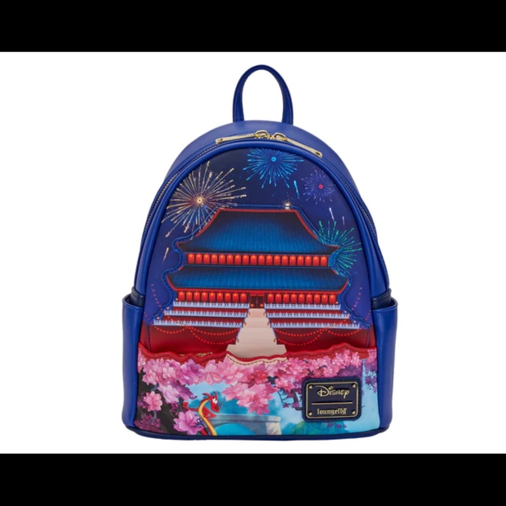 NWT Disney Mulan Loungefly Backpack